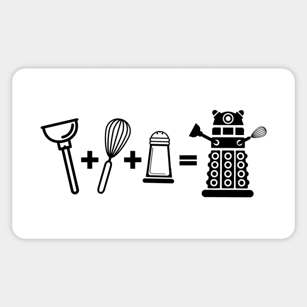 The Dalek Equation Sticker by tone